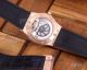 Perfect Replica Hublot Big Bang Rose Gold Diamond Case Pink Tourbillon Dial 43mm Watch (7)_th.jpg